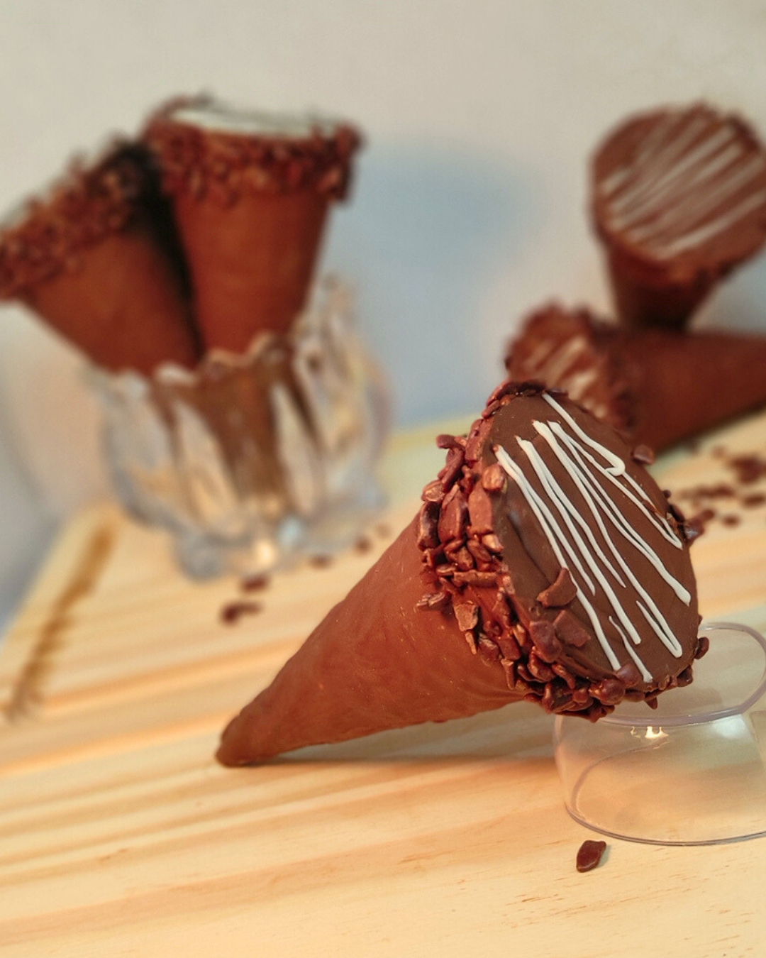 Cone Trufado de Doce de Leite